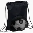 Drawstring Backpack with Zippered Pocket — view 4