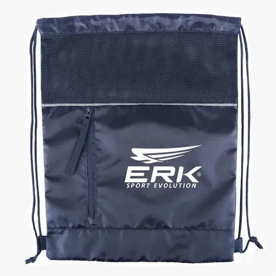 RPET Mesh Drawstring Backpack — view 2