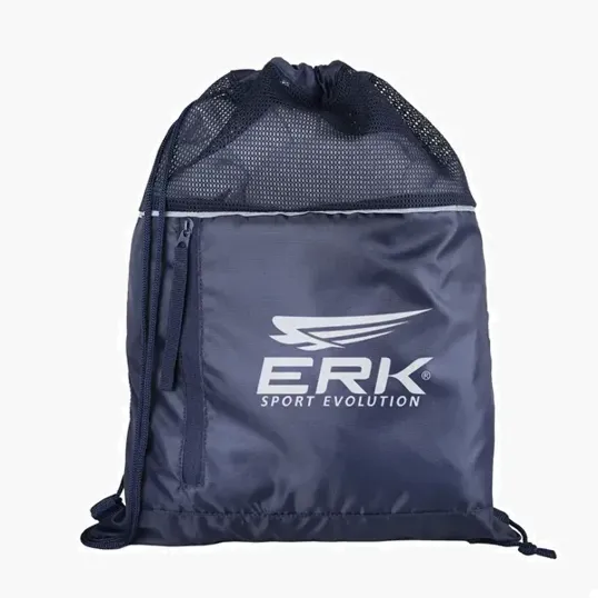 RPET Mesh Drawstring Backpack — view 3