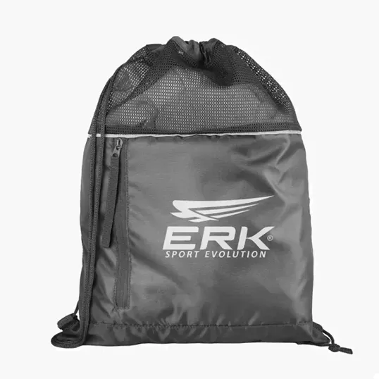RPET Mesh Drawstring Backpack — view 4