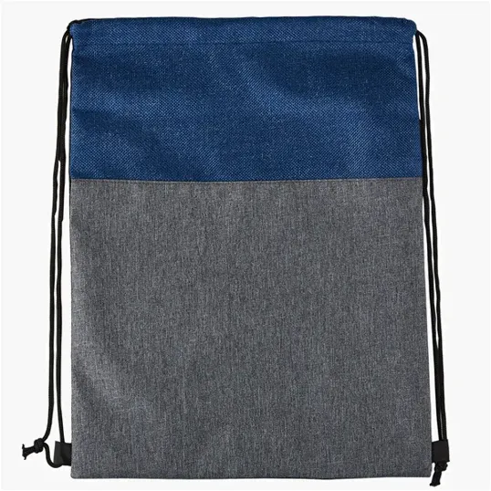 Heathered N' Jute Drawstring Backpack — view 5