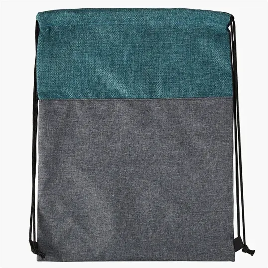 Heathered N' Jute Drawstring Backpack — view 8