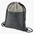 Heathered N' Jute Drawstring Backpack — view 7