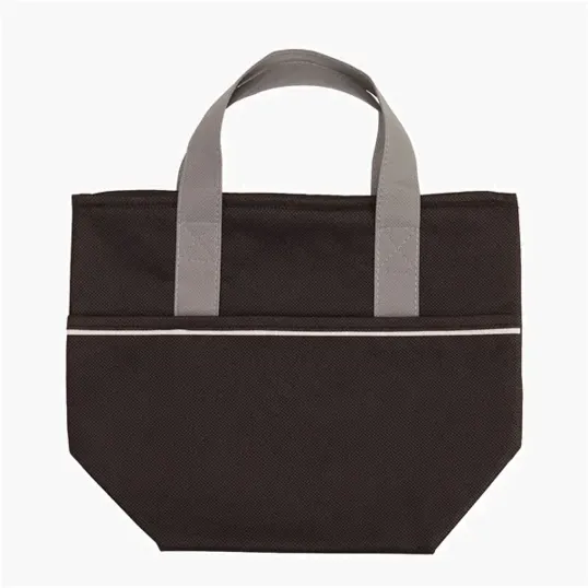 Insulated Cooler Tote Bag with Zippered Top — view 7