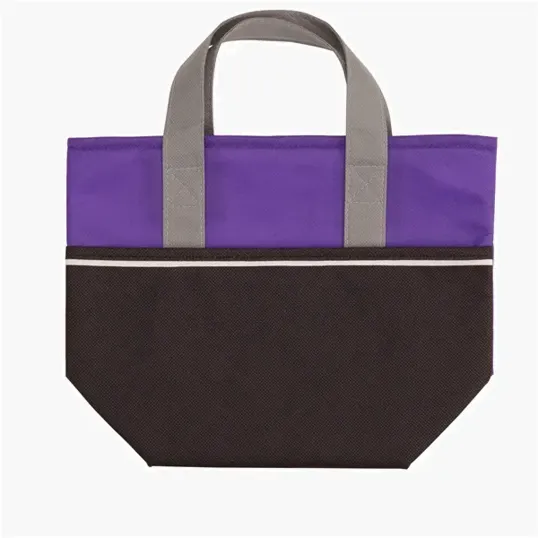Insulated Cooler Tote Bag with Zippered Top — view 10