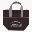 Insulated Cooler Tote Bag with Zippered Top — view 2