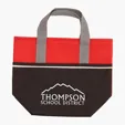 Insulated Cooler Tote Bag with Zippered Top — view 6