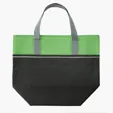 Non-Woven Insulated Cooler Bag with Zippered Top — view 3