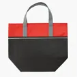 Non-Woven Insulated Cooler Bag with Zippered Top — view 4