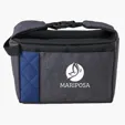 Insulated Lunch Bag Cooler with Zipper Compartment and Front Pocket