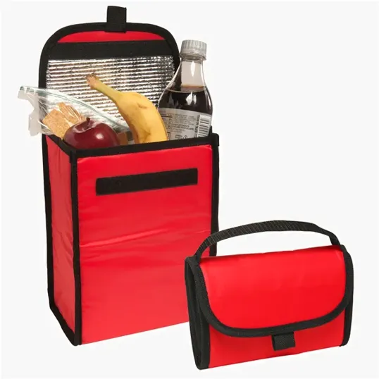 Nylon Foldable Insulated Lunch Bag — view 9