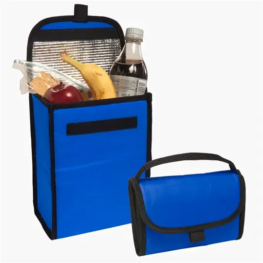 Nylon Foldable Insulated Lunch Bag — view 10