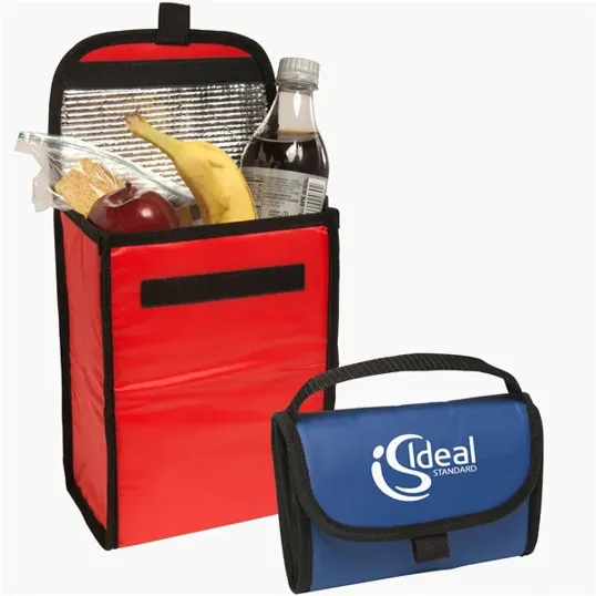 Nylon Foldable Insulated Lunch Bag — view 3