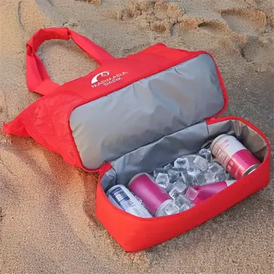 RPET Mesh Beach Cooler Tote — view 5