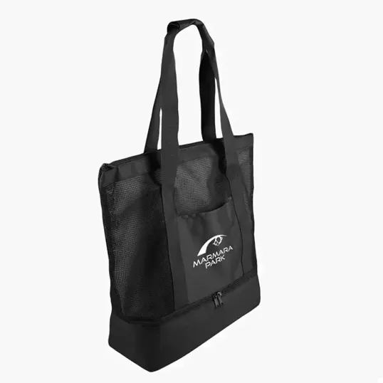 RPET Mesh Beach Cooler Tote — view 3