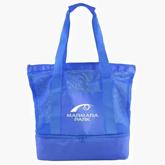 RPET Mesh Beach Cooler Tote — view 4
