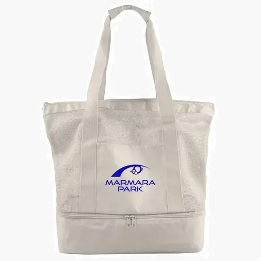 RPET Mesh Beach Cooler Tote — view 6