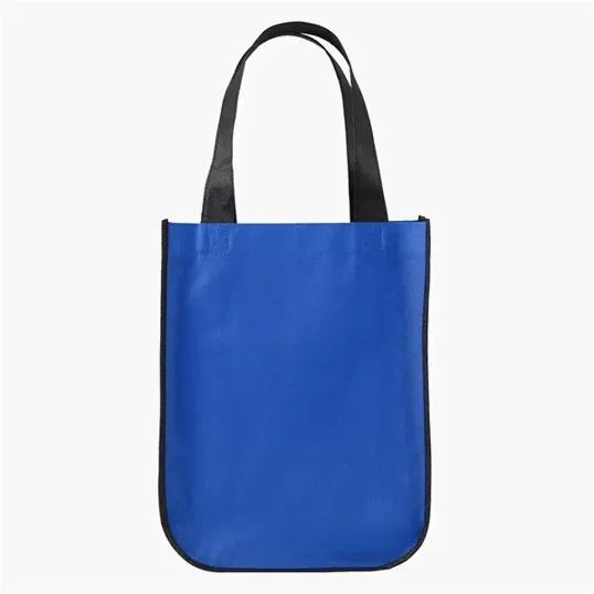 Evans Curved Bottom Tote Bag, 4 1/2" x 9" x 12" — view 3