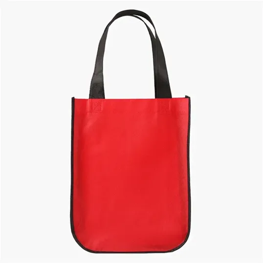 Evans Curved Bottom Tote Bag, 4 1/2" x 9" x 12" — view 4