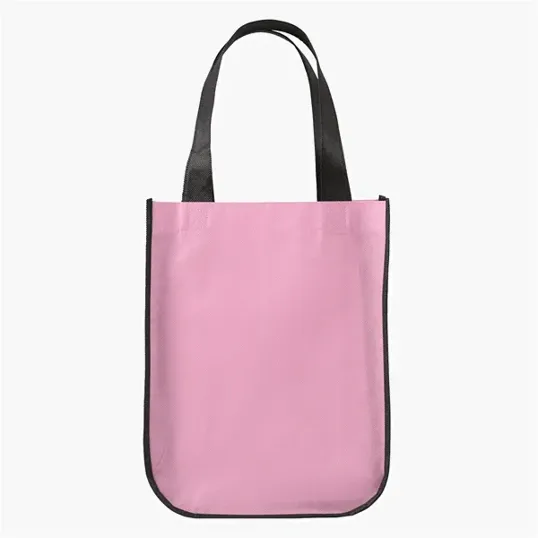 Evans Curved Bottom Tote Bag, 4 1/2" x 9" x 12" — view 6