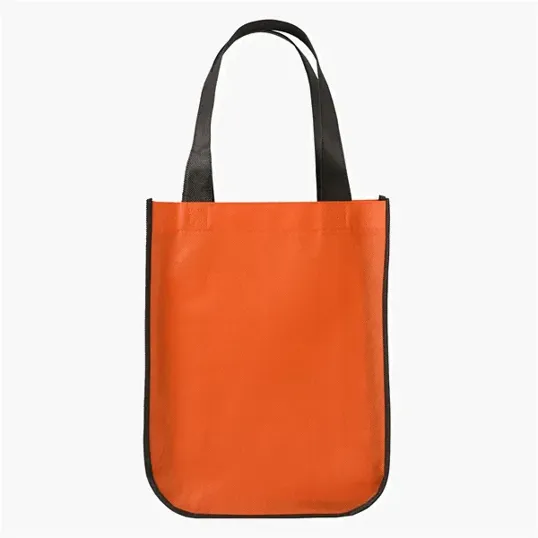 Evans Curved Bottom Tote Bag, 4 1/2" x 9" x 12" — view 7