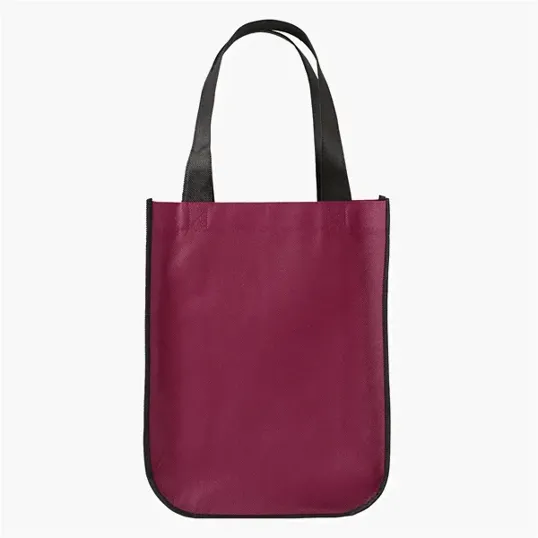 Evans Curved Bottom Tote Bag, 4 1/2" x 9" x 12" — view 13