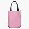 Evans Curved Bottom Tote Bag, 4 1/2" x 9" x 12" — view 6