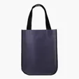 Evans Curved Bottom Tote Bag, 4 1/2" x 9" x 12" — view 8