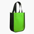 Evans Curved Bottom Tote Bag, 4 1/2" x 9" x 12" — view 9