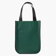 Evans Curved Bottom Tote Bag, 4 1/2" x 9" x 12" — view 10