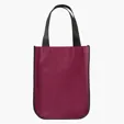 Evans Curved Bottom Tote Bag, 4 1/2" x 9" x 12" — view 13