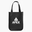 Evans Curved Bottom Tote Bag, 4 1/2" x 9" x 12"
