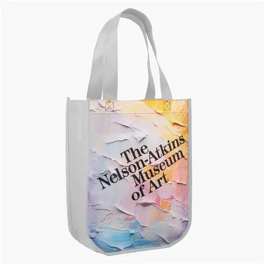 Evans Sublimated Curved Bottom Tote, 12"H x 9 1/2"W x 4 1/2"D — view 6