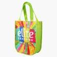 Evans Sublimated Curved Bottom Tote, 12"H x 9 1/2"W x 4 1/2"D — view 4