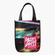 Evans Sublimated Curved Bottom Tote, 12"H x 9 1/2"W x 4 1/2"D — view 5