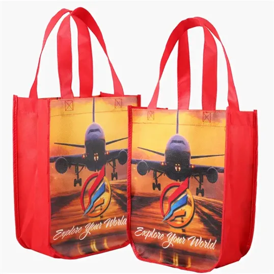 Evans Sublimated Curved Bottom Tote — view 3