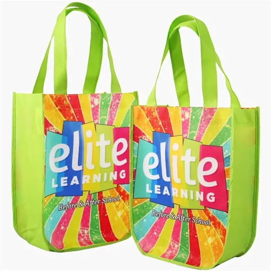Evans Sublimated Curved Bottom Tote — view 7