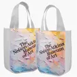 Evans Sublimated Curved Bottom Tote