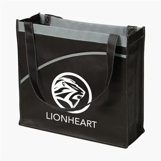 Evans Convention Tote Bag with Curved Front Pocket — view 2