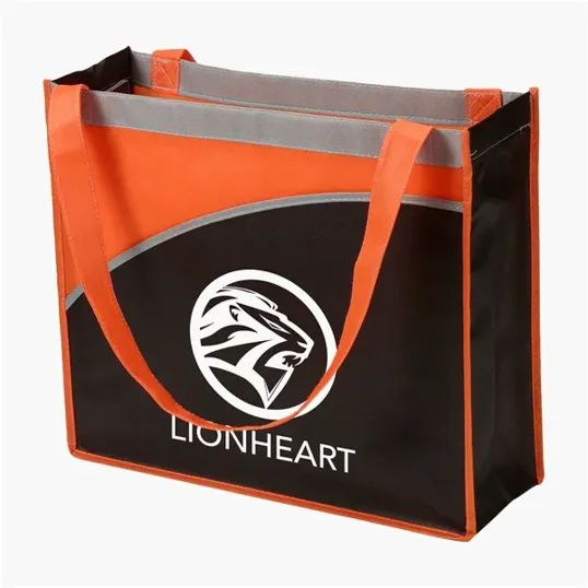 Evans Convention Tote Bag with Curved Front Pocket — view 4