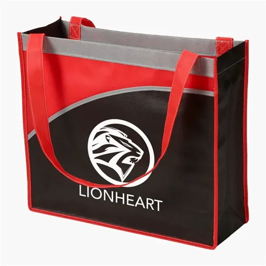 Evans Convention Tote Bag with Curved Front Pocket — view 5
