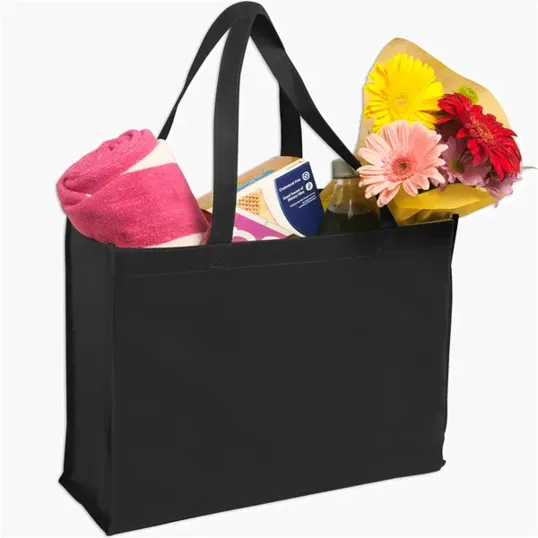 Evans Non-Woven Shopping Tote with 22" Handles — view 17