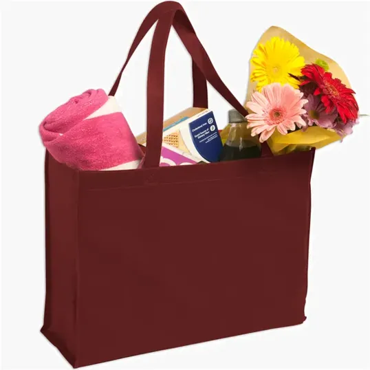 Evans Non-Woven Shopping Tote with 22" Handles — view 18