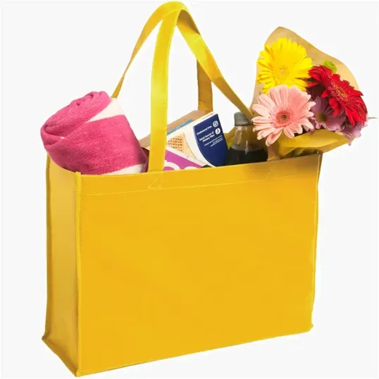 Evans Non-Woven Shopping Tote with 22" Handles — view 19