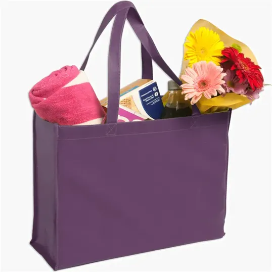 Evans Non-Woven Shopping Tote with 22" Handles — view 26
