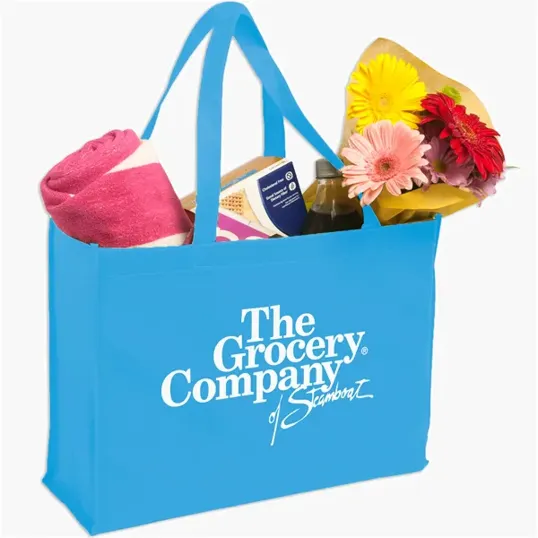 Evans Non-Woven Shopping Tote with 22" Handles — view 12