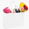 Evans Non-Woven Shopping Tote with 22" Handles — view 30