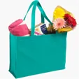 Evans Non-Woven Shopping Tote with 22" Handles — view 31
