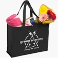 Evans Non-Woven Shopping Tote with 22" Handles — view 2