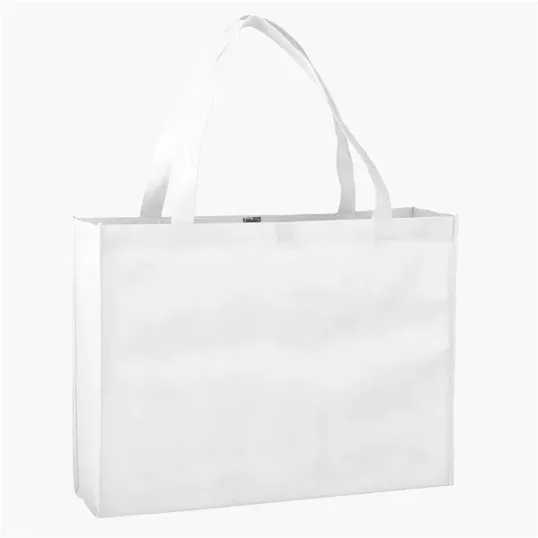 Evans Shopping Tote Bag, 15" x 20" Non-Woven Polypropylene — view 10